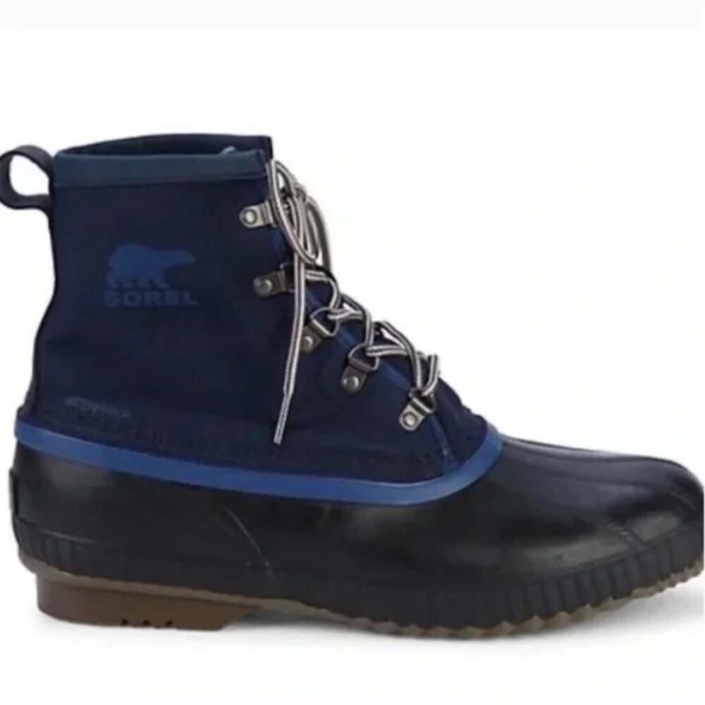 Sorel Cheyanne II Blue Winter Boots. Mens 9.